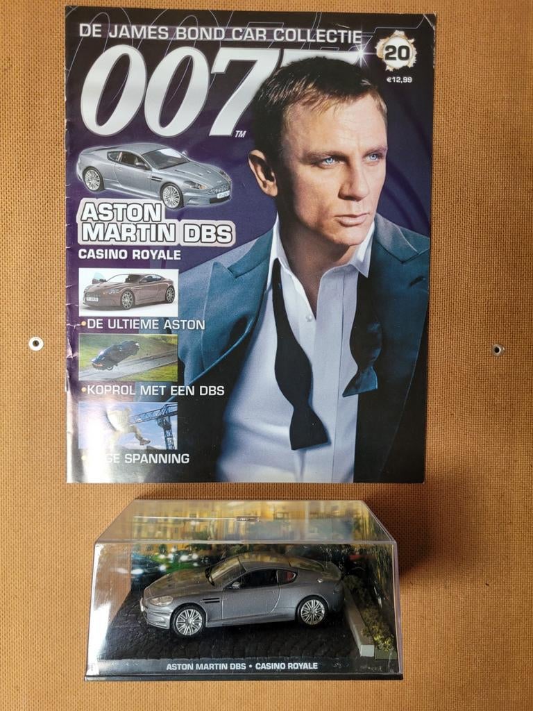 James Bond 007 Car Collectie Aston Martin DBS !, Ophalen of Verzenden, Auto