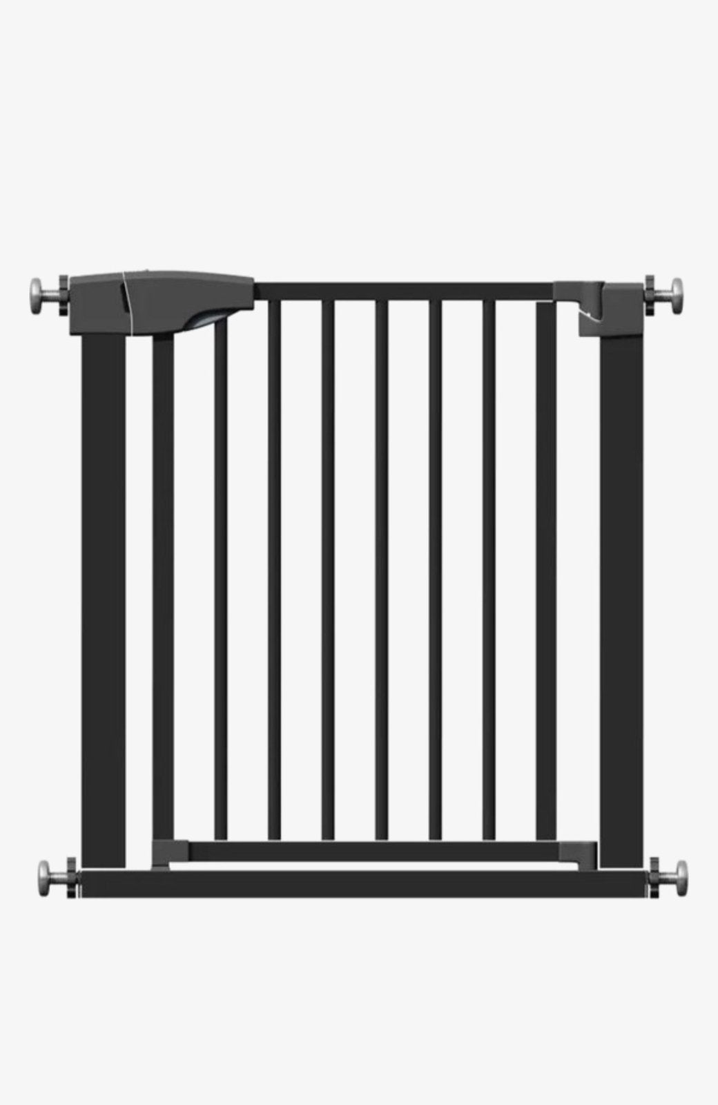 Traphekje Zwart 76-89 cm | voor trap of deur, Ophalen of Verzenden, Zo goed als nieuw, Klemhekje, Metaal of IJzer