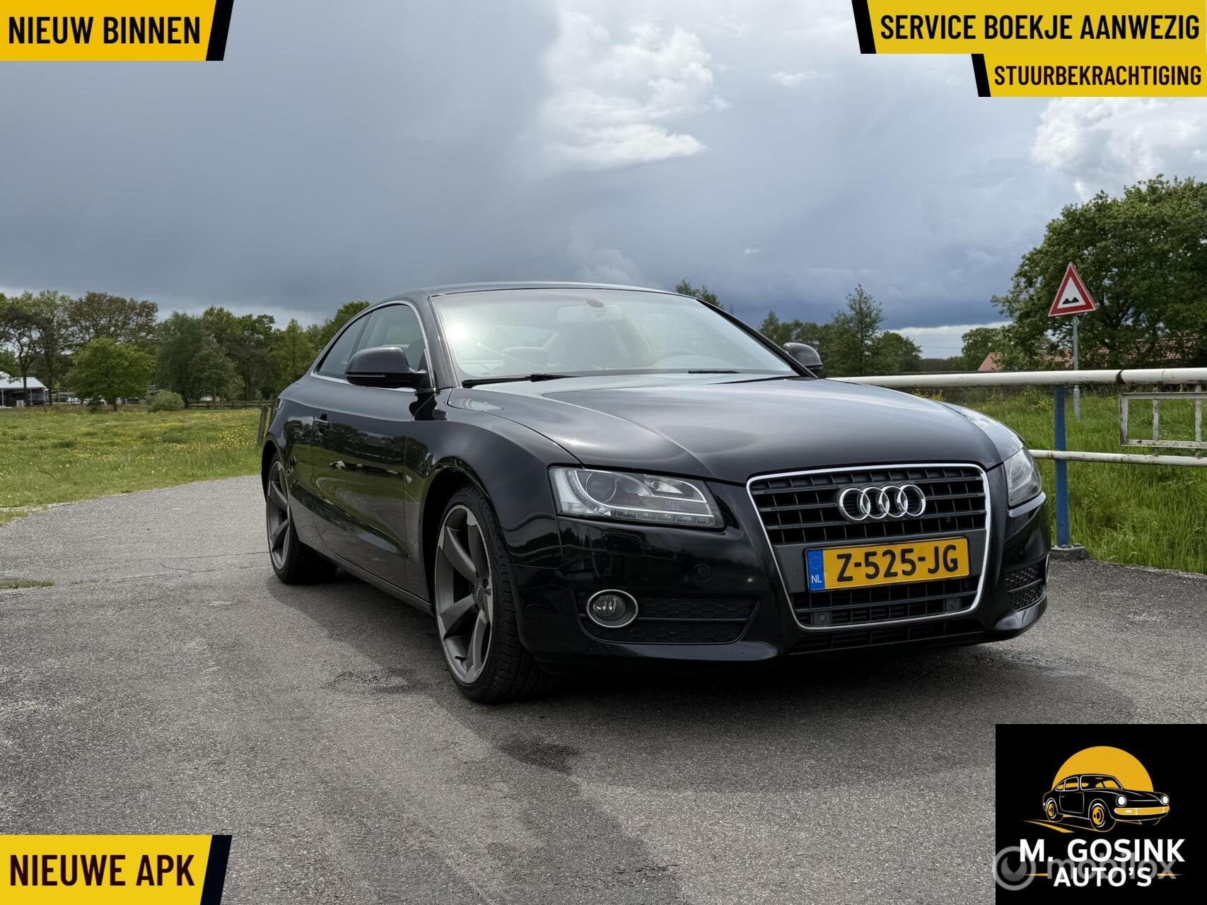 Audi A5 Coupé 2.0 TFSI Leder Trekhaak Veel opties automaat, Auto's, Euro 5, Gebruikt, 4 cilinders, 1984 cc