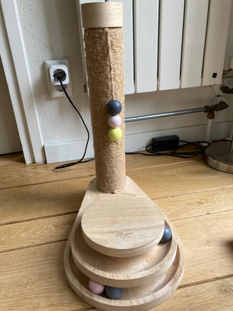 Krabpaal met speeltoren van Designed by Lotte, Dieren en Toebehoren, Ophalen of Verzenden, Nieuw, Overig speelgoed