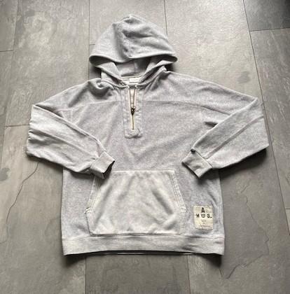 Grijze hoodie met capuchon, Scotch & Soda ,maat 12=152 (qwe), Kinderen en Baby's, Kinderkleding | Maat 152, Trui of Vest, Ophalen of Verzenden