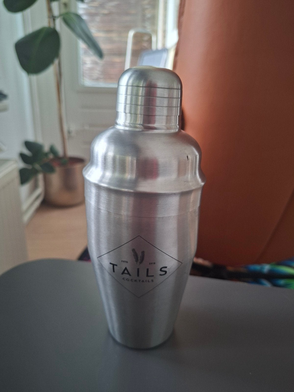 Cocktailshaker van Tails Cocktails, Zilver, Ophalen of Verzenden, Metaal, Overige merken