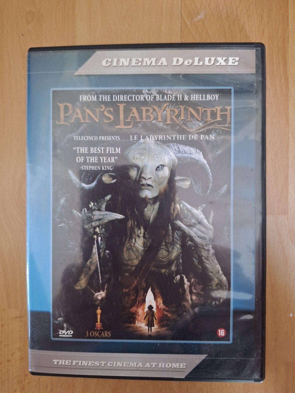 Pan's Labyrinth (Le Labyrinthe de Pan) - Cinema Deluxe DVD, Vanaf 16 jaar, Ophalen of Verzenden, Gebruikt, Inclusief doosje