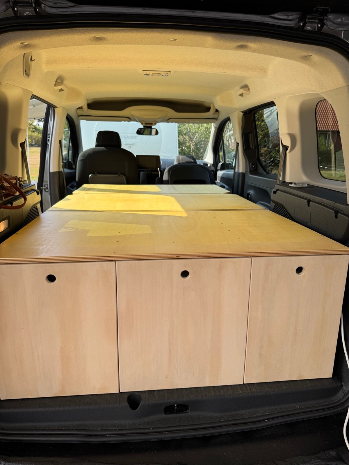 Camperbox met achterkleptent, koelbox, gasstel en gasfles, Ophalen