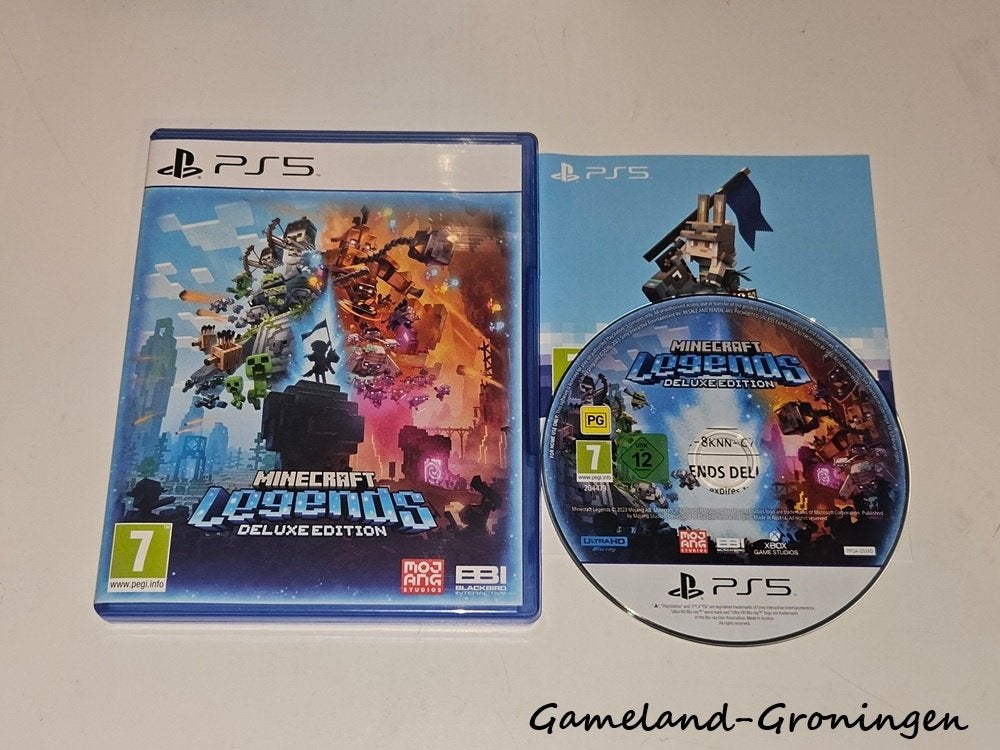 Minecraft Legends Deluxe Edition (PS5), Gebruikt, -, -, Ophalen of Verzenden