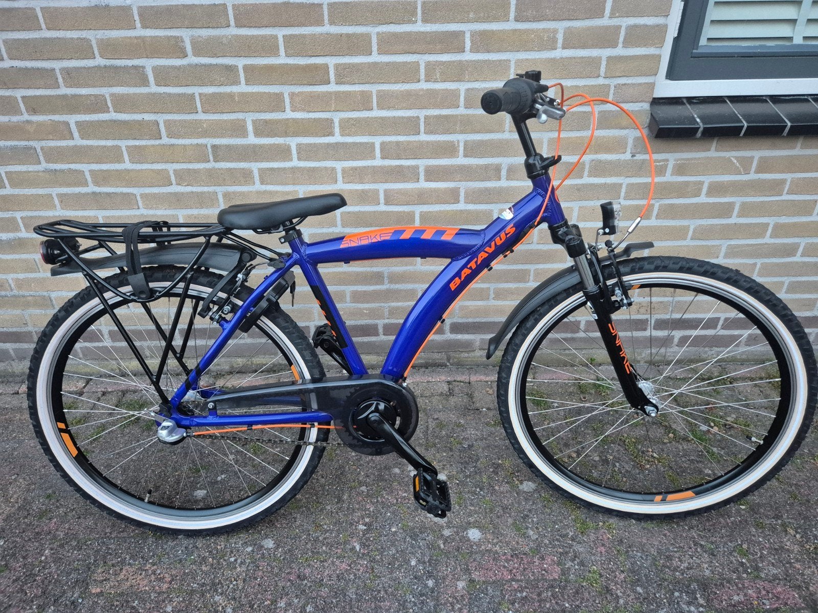 Batavus snake 26 inch (43) - nieuwstaat - jongensfiets, Terugtraprem, Versnellingen, Batavus Snake Alpina Trial Yabber cube bulls loekie sparta