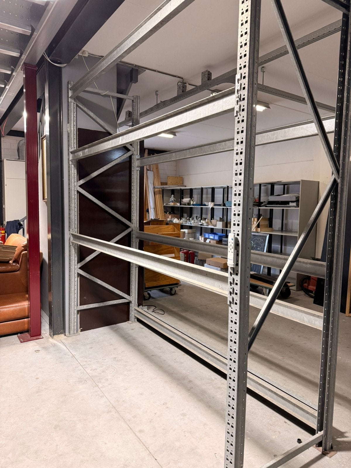 Gegalvaniseerde palletstelling- magazijnstelling- 2,70 meter, Zakelijke goederen, Ophalen