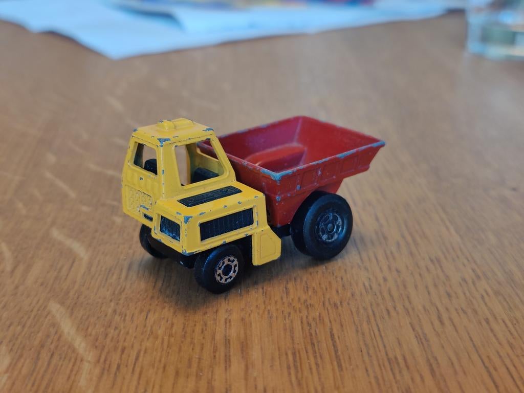Matchbox Site Dumper ROOD, Ophalen of Verzenden, Zo goed als nieuw, Auto