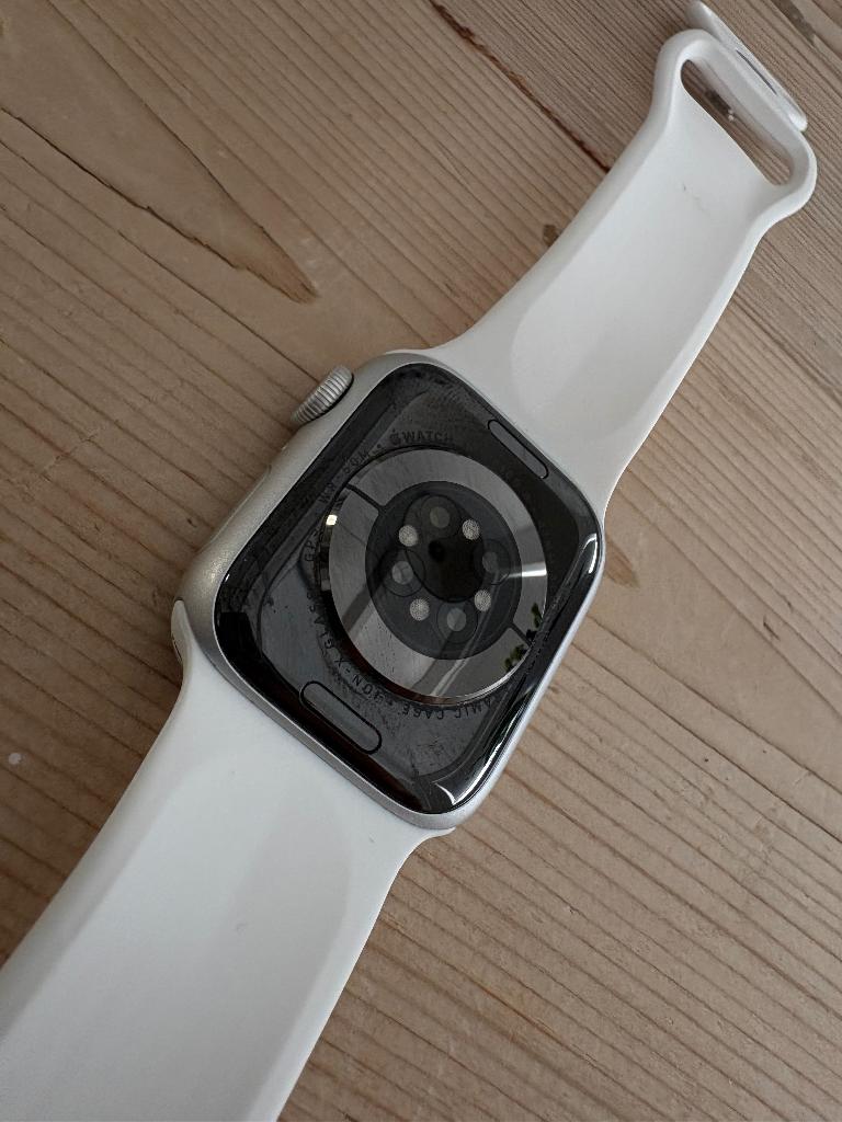 Apple Watch, Sieraden, Tassen en Uiterlijk, Smartwatches, Ophalen, Gebruikt, Zilver, IOS