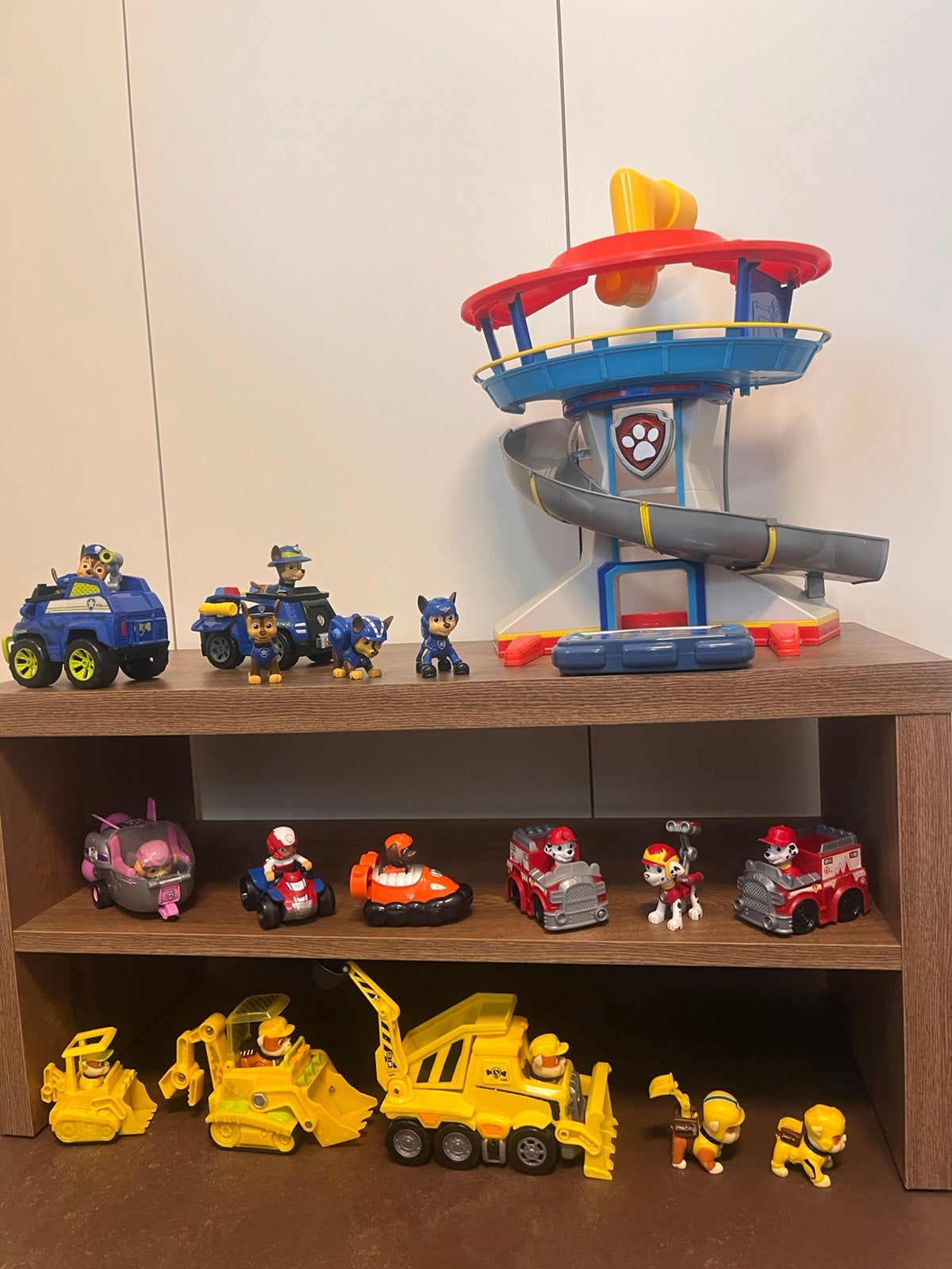 Paw Patrol grote set, Ophalen of Verzenden, Gebruikt