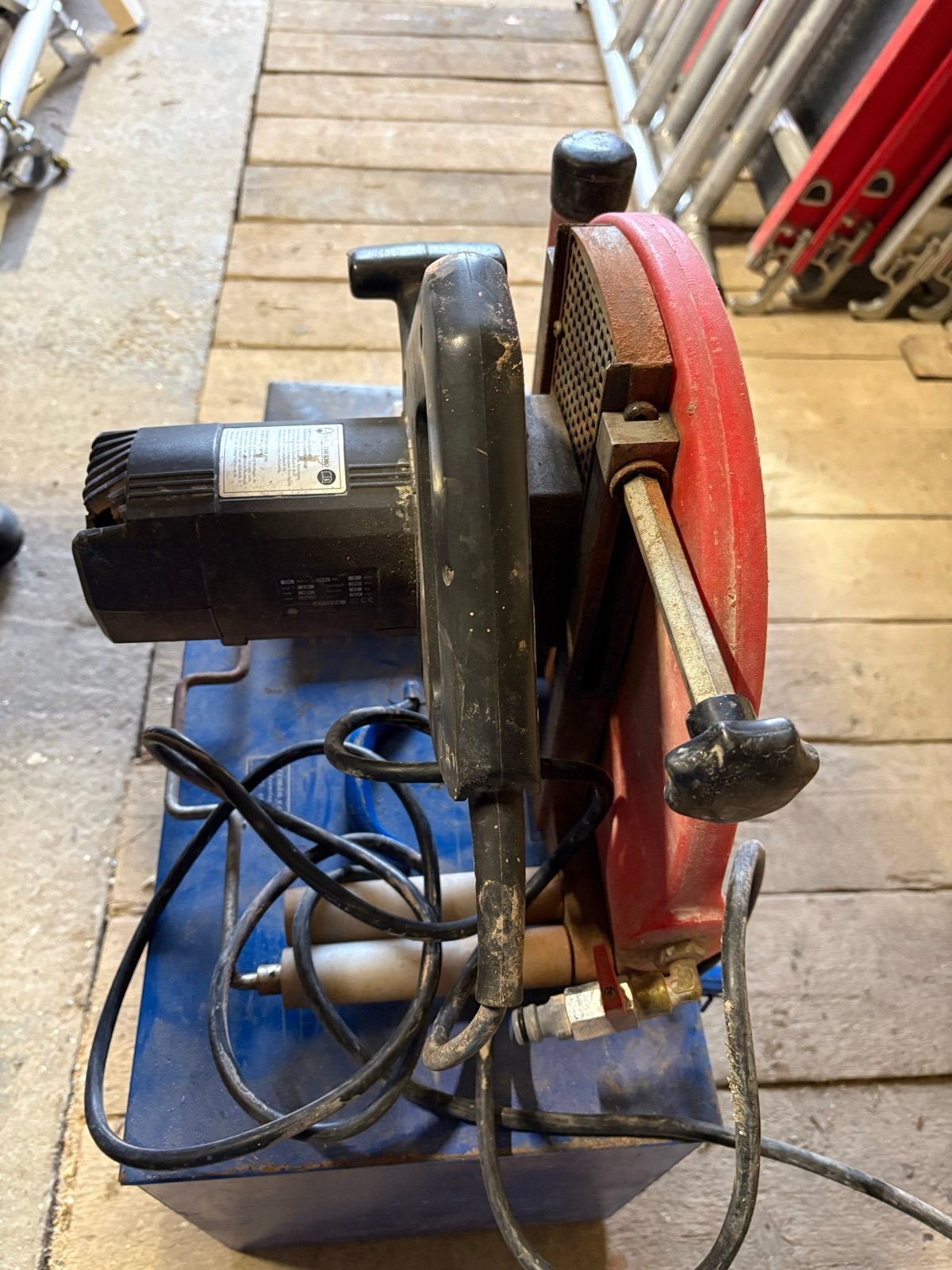 Water zaagmachine met diamant zaagblad, Doe-het-zelf en Verbouw, Gereedschap | Zaagmachines, Ophalen, Gebruikt, 70 mm of meer