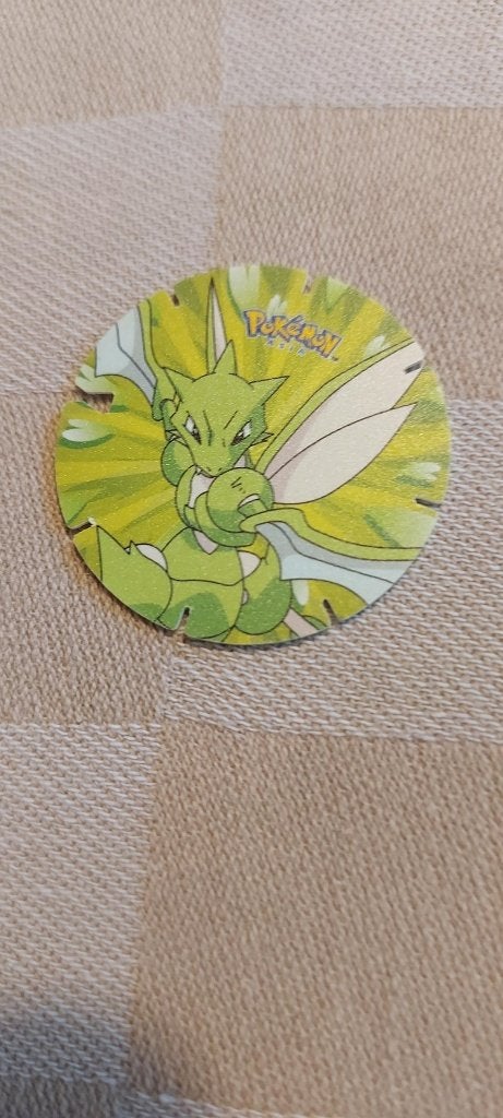 flippo pokemon chiki balls zeldzaam Scyther, Ophalen of Verzenden, Losse flippo's