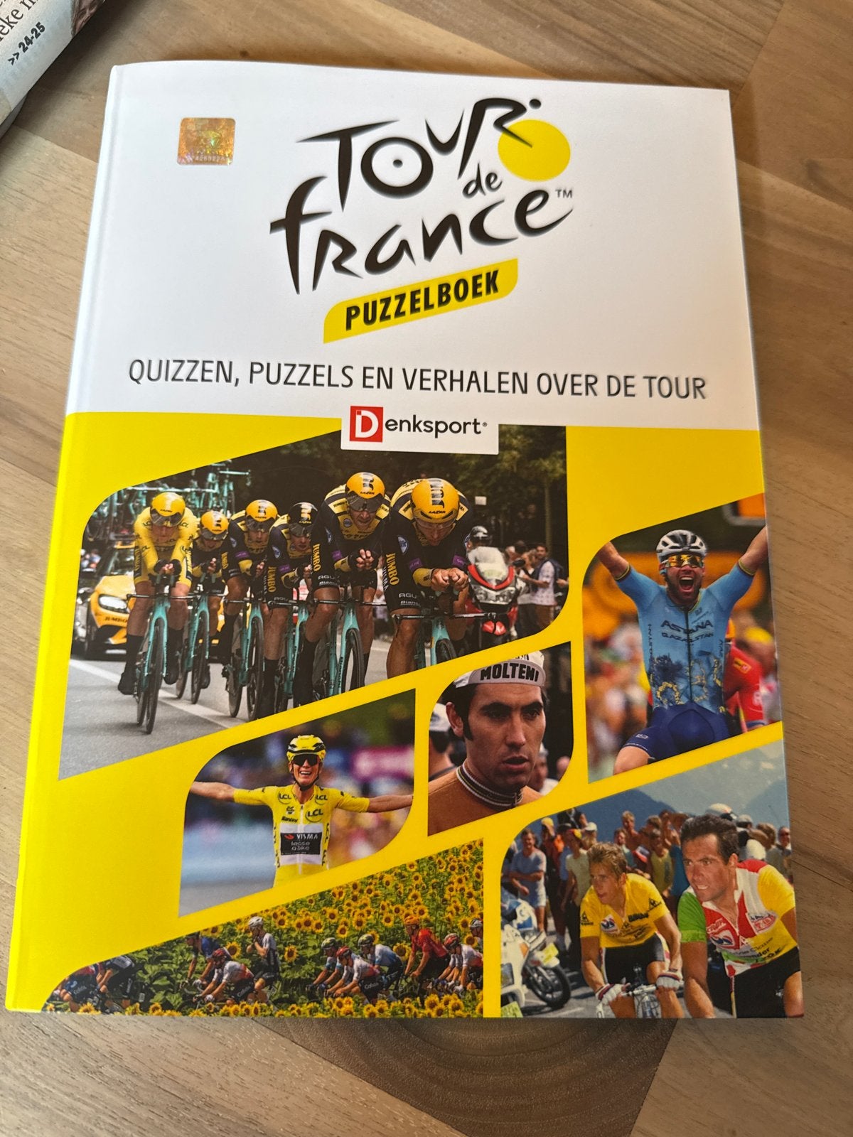 Tour de France Puzzelboek - Quizzen, Puzzels en Verhalen, Hobby en Vrije tijd, Denksport en Puzzels, Ophalen of Verzenden, Zo goed als nieuw