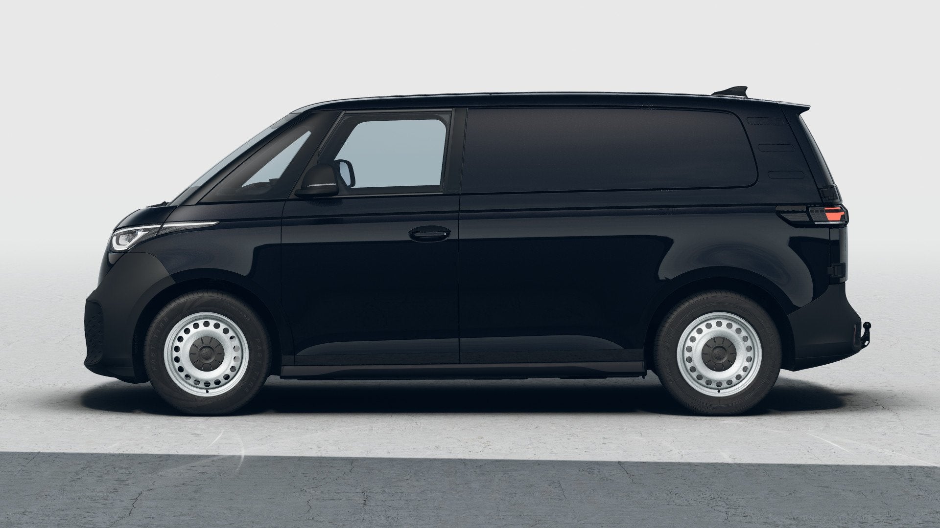 Volkswagen ID. Buzz Cargo 286pk Economy Limited Edition 79 k, Auto's, Automaat, 12 maanden, Zwart, Volkswagen
