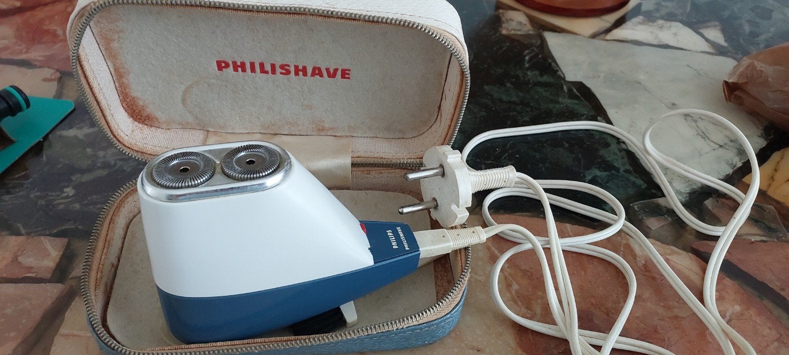 Vintage Philips Philishave Scheerapparaat SC 7920F, Ophalen of Verzenden, Gebruikt, Scheren en Epileren