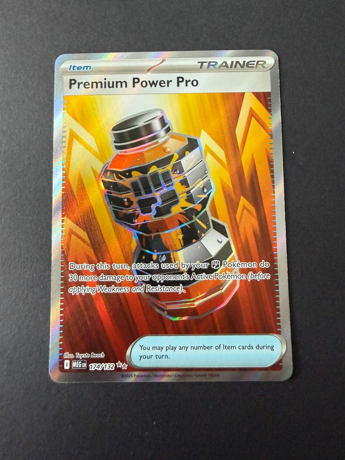 MEG 174/132 Premium Power Pro, Ophalen of Verzenden, Nieuw, Losse kaart