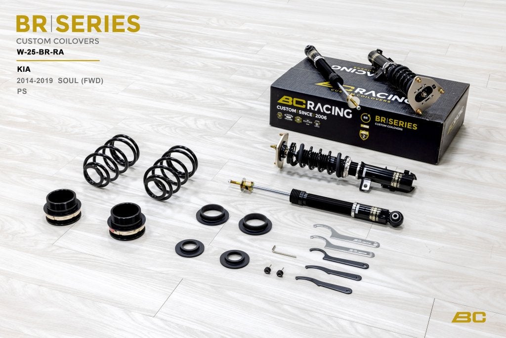 BC Racing Schroefset verlaging - Kia Soul 14-19, Ophalen of Verzenden