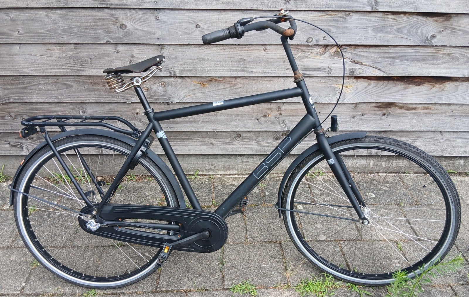 Kroegfiets met versnellingen en terugtraprem, Terugtraprem, Gebruikt, Versnellingen, Ophalen