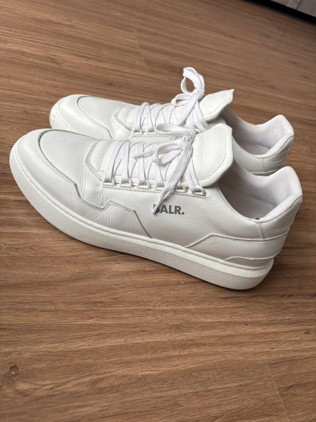 BALR. SNEAKERS WIT | MAAT 44 | 100% LEER, Kleding | Heren, Schoenen, Wit, Ophalen of Verzenden, Sneakers of Gympen, Zo goed als nieuw