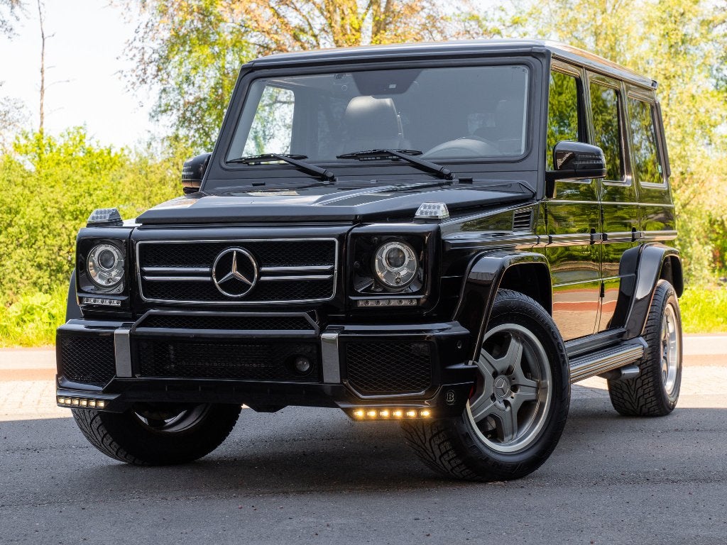 Mercedes G55 AMG Youngtimer, Auto's, Automaat, 3500 kg, G-Klasse, Zwart