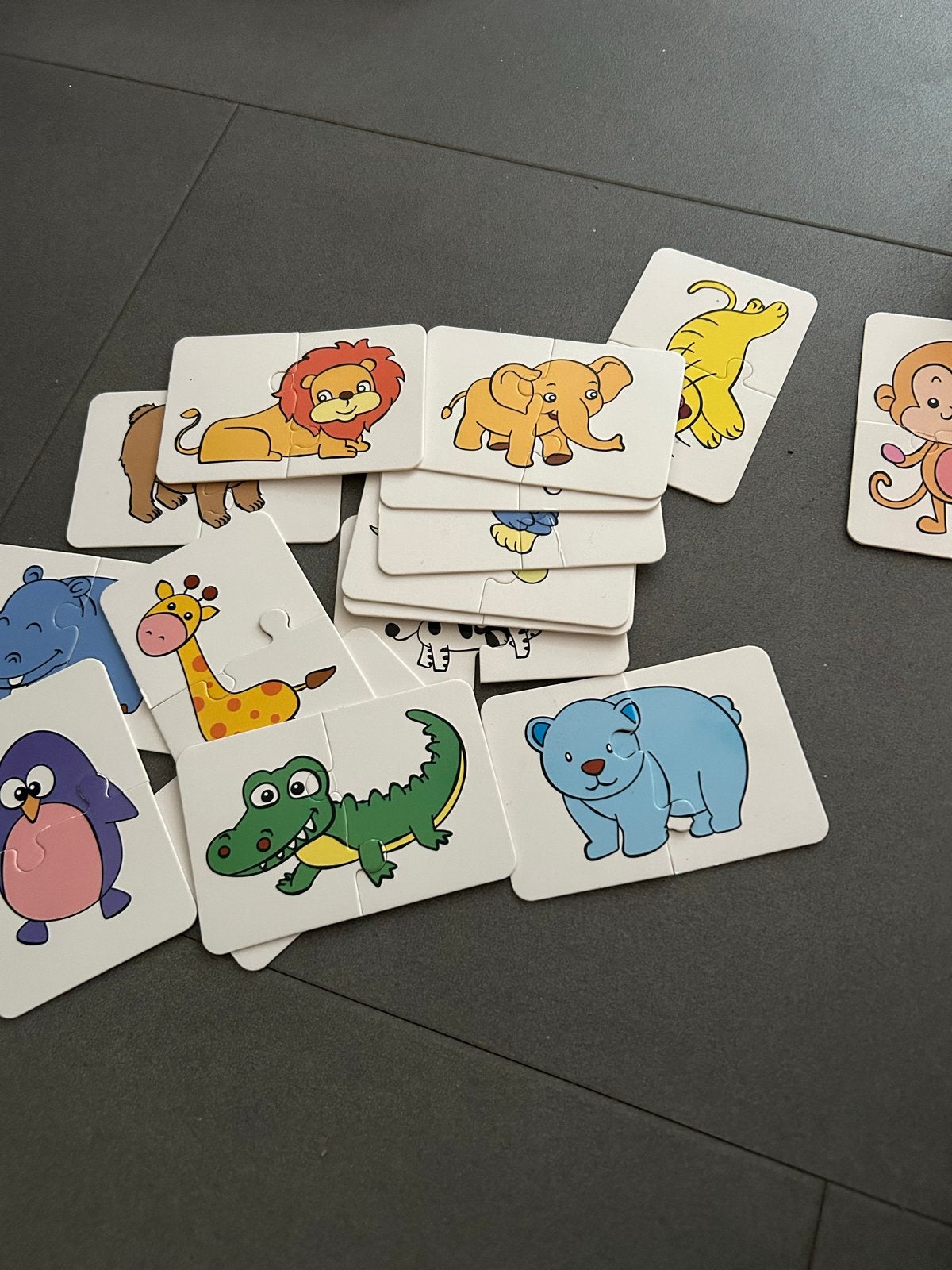 Dieren Puzzels voor Kinderen - Leerzaam en Leuk, Ophalen, 10 tot 50 stukjes, Gebruikt, 2 tot 4 jaar