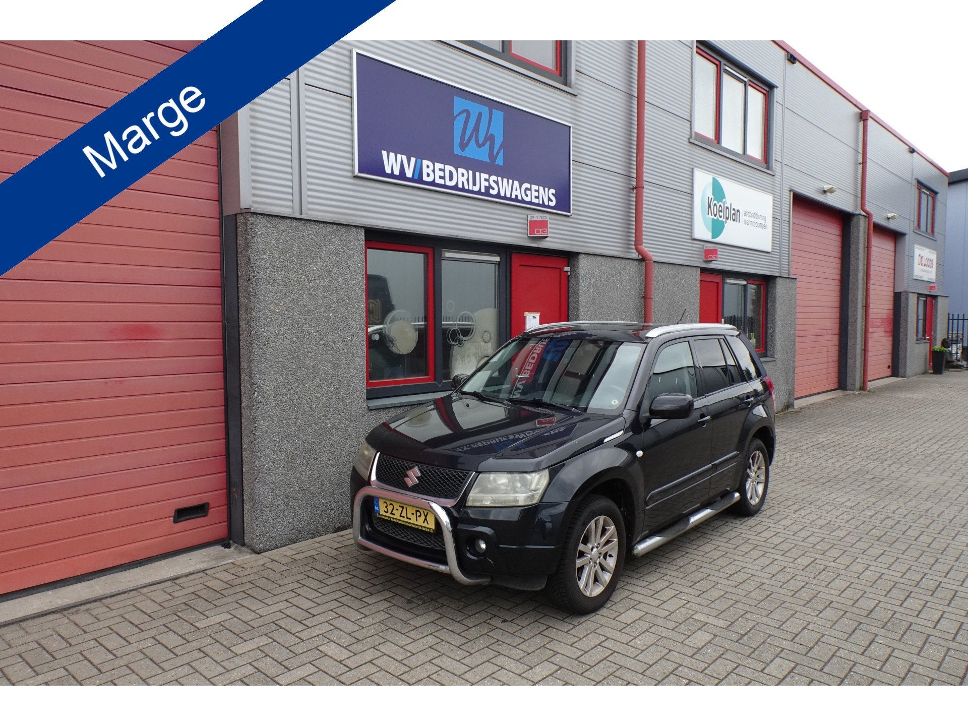 Suzuki Grand Vitara 2.0-16V Limited leer lmv sidebars, Auto's, Suzuki, Zwart, 4 cilinders, 1850 kg, Grand Vitara