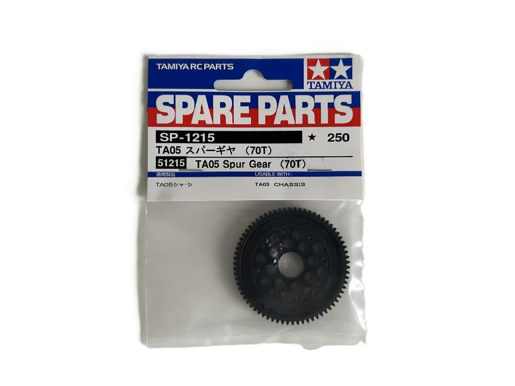 Tamiya 51215 TA05 Spur Gear 70T, Ophalen of Verzenden, Nieuw, Overige schalen, Onderdeel
