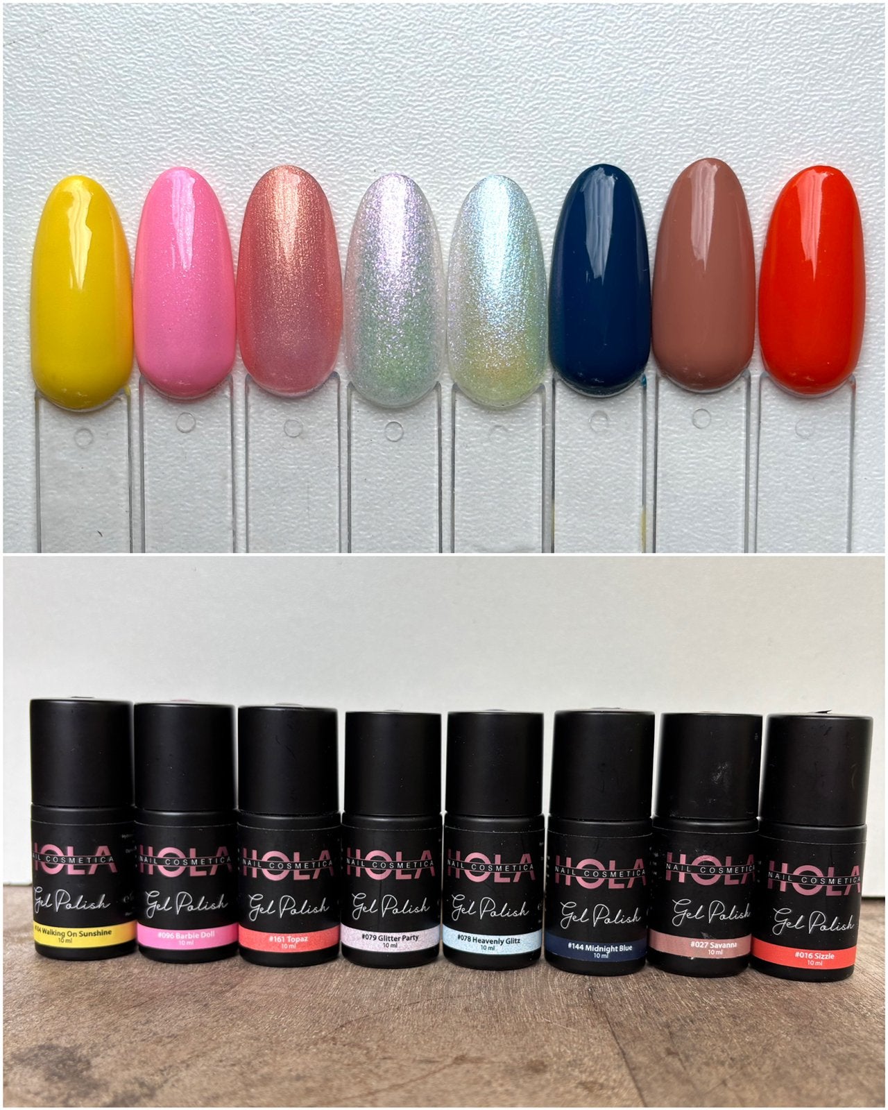 Gellak HOLA nieuw/weinig gebruikt–salon kwaliteit, Ophalen of Verzenden, Zo goed als nieuw, Overige kleuren, Handen en Nagels