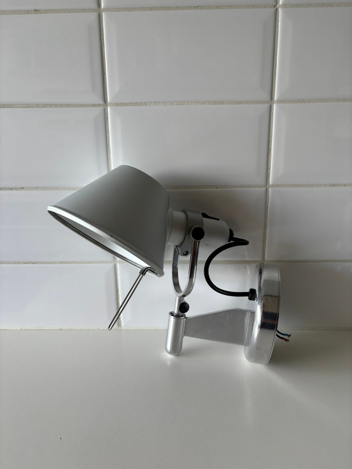 Artemide tolomeo, Huis en Inrichting, Grijs, Zo goed als nieuw, Metaal, E27 (groot)