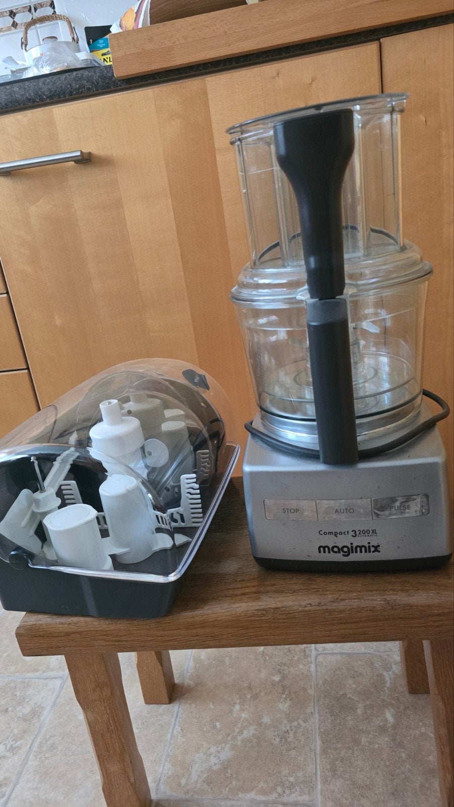Magimix Compact 3200XL Foodprocessor - Zo goed als nieuw, Ophalen of Verzenden, Zo goed als nieuw
