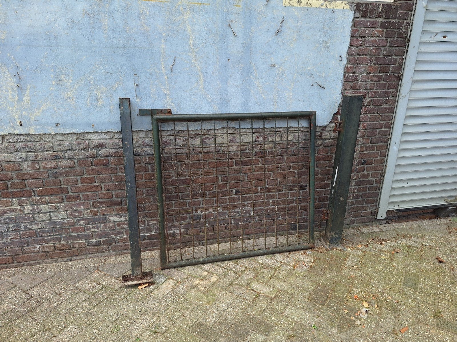 Ijzeren poort, Tuin en Terras, Ophalen, Gebruikt, IJzer, Sierhekwerk
