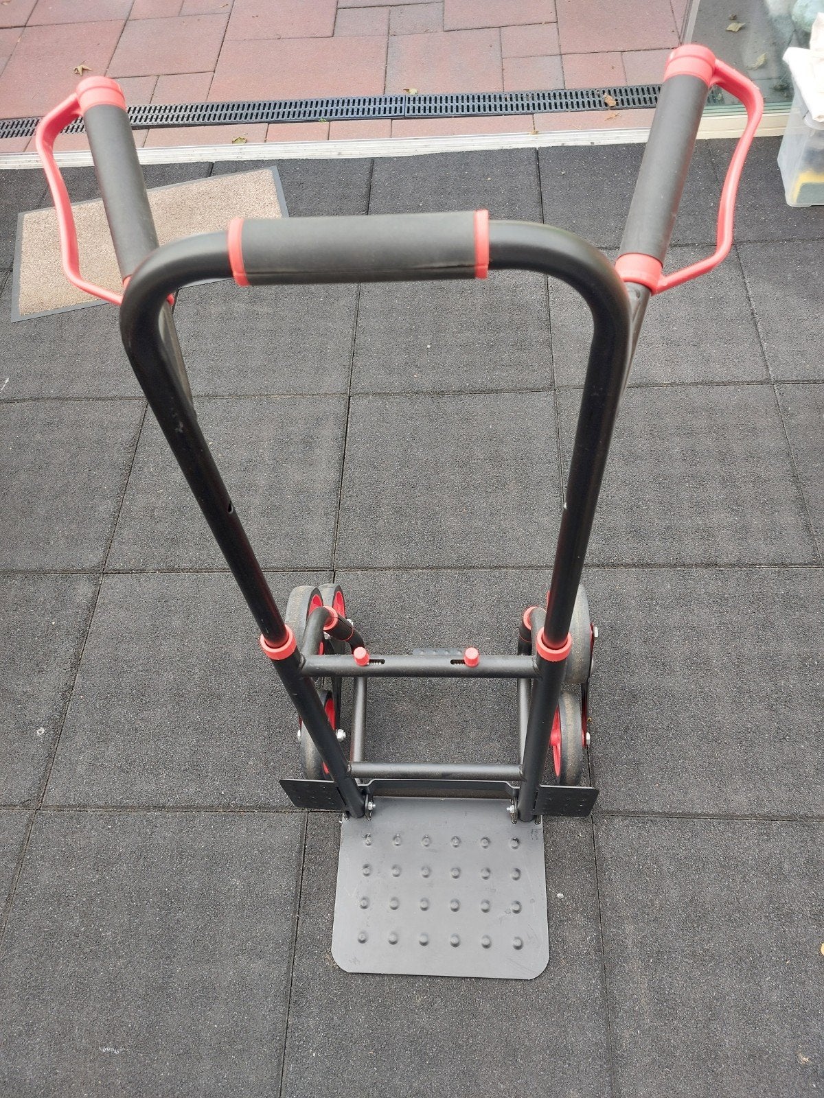 mooie steekwagen 6 wielen voor trap en gewoon te gebruiken., Ophalen, Gebruikt, Steekwagen