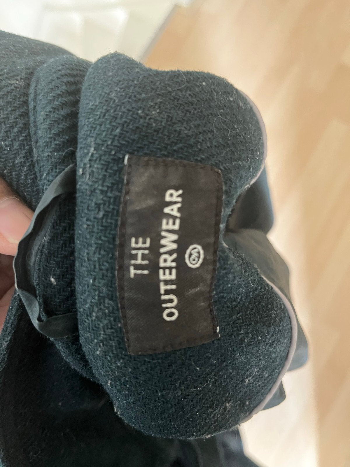 Gratis: Donkergroene winterjas van The Outerwear (C&A), Ophalen of Verzenden, Gedragen, Maat 38/40 (M), Zwart