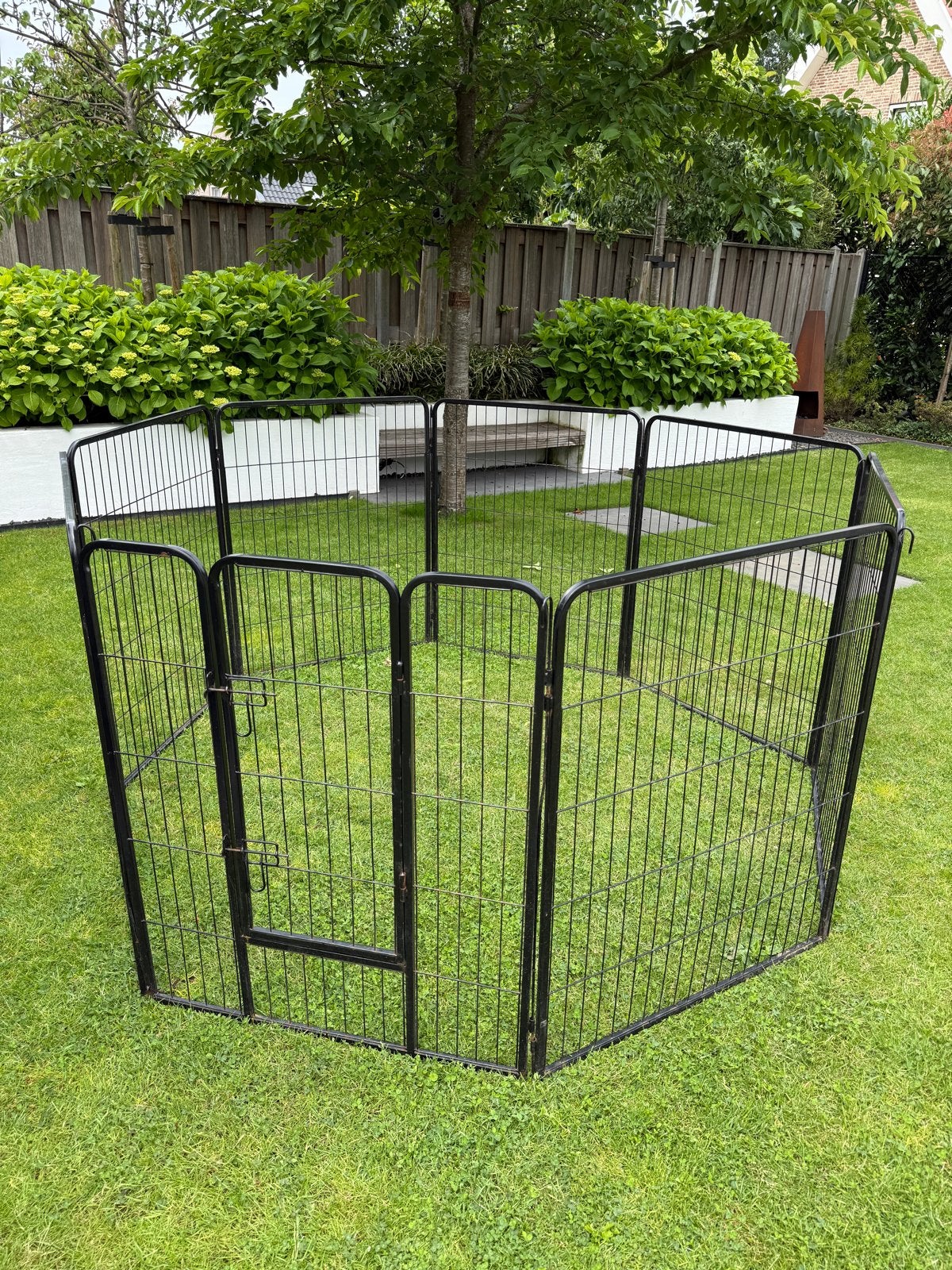 Hondenren | Dierenren | Konijenren | 8 panelen 80x100, Ophalen, Gebruikt