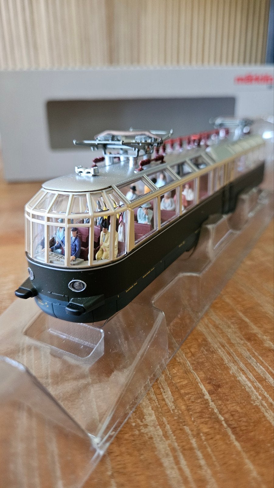 Märklin 37582 DRG Panoramamotorwagen "Gläserner Zug" MFX+, Wisselstroom, Locomotief, Ophalen of Verzenden, Zo goed als nieuw