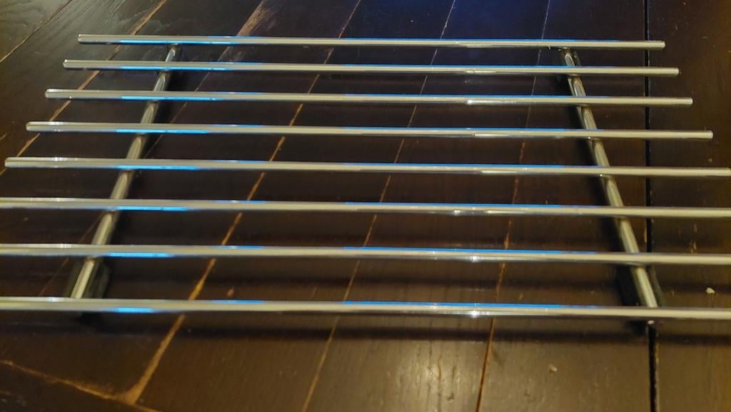 Chrome pannen onderzetter voor 2 pannen, Huis en Inrichting, Keuken | Keukenbenodigdheden, Ophalen of Verzenden