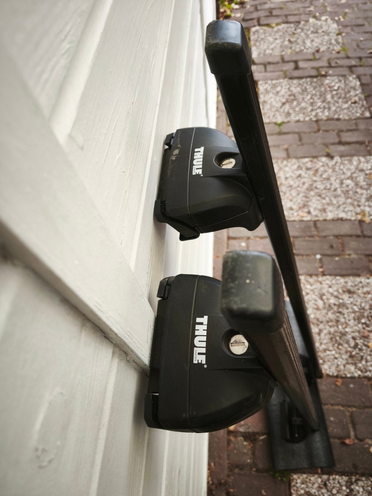 Thule dakdragers voor gesloten dakrailing Dacia Lodgy, Ophalen of Verzenden, Zo goed als nieuw