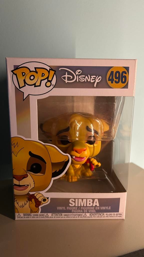 Simba 496– The Lion King Funko Pop, Ophalen of Verzenden, Zo goed als nieuw