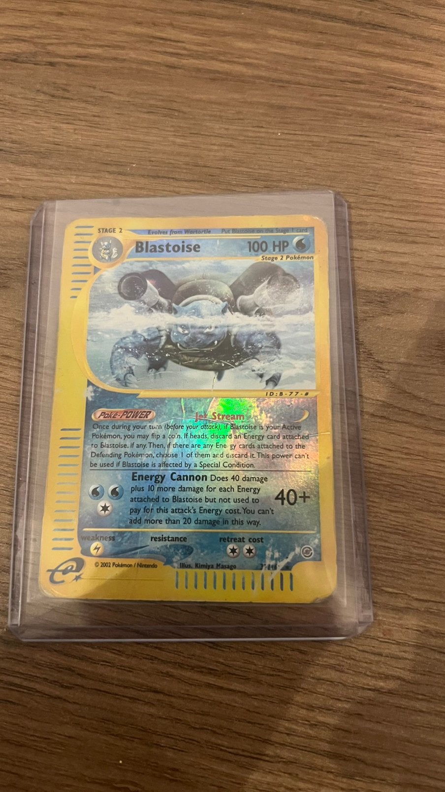 Blastoise – Expedition Base Set (Reverse Holo), Ophalen of Verzenden, Zo goed als nieuw