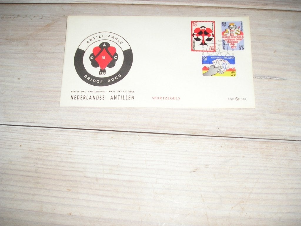 FDC Nederlandse Antillen 1977, Ophalen of Verzenden, Onbeschreven, Rest van de wereld