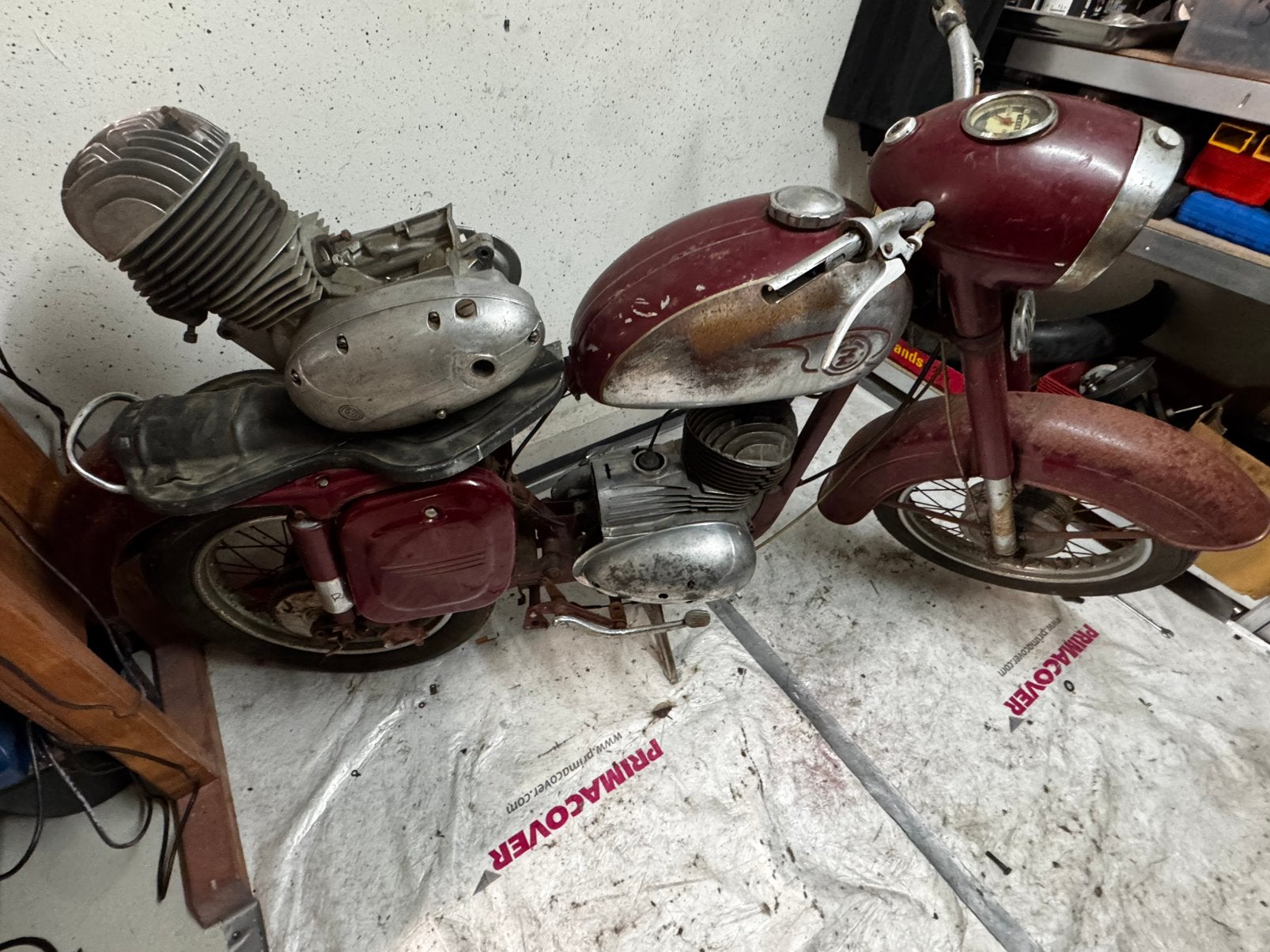 Jawa / CZ 125 cc , 453 - voor renovatie of onderdelen, Motoren, Ophalen, Jawa, Prosystemsbv@info.nl