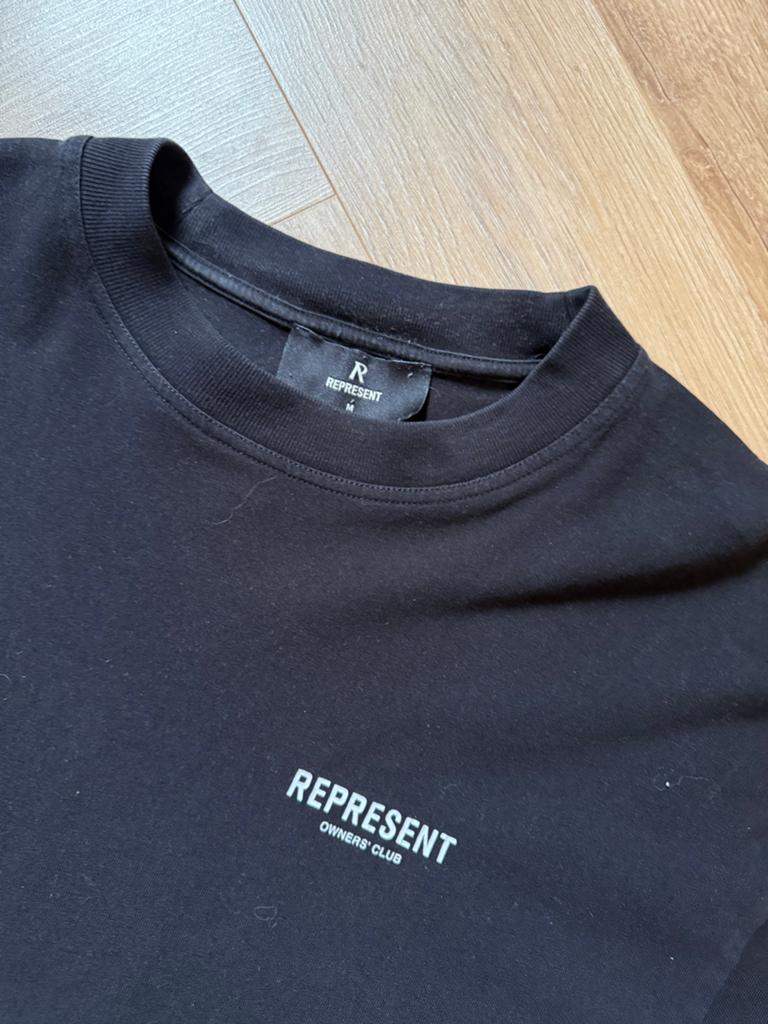 Represent Owners' Club T-shirt Zwart Maat M, Kleding | Heren, T-shirts, Ophalen of Verzenden, Zo goed als nieuw, Maat 48/50 (M)