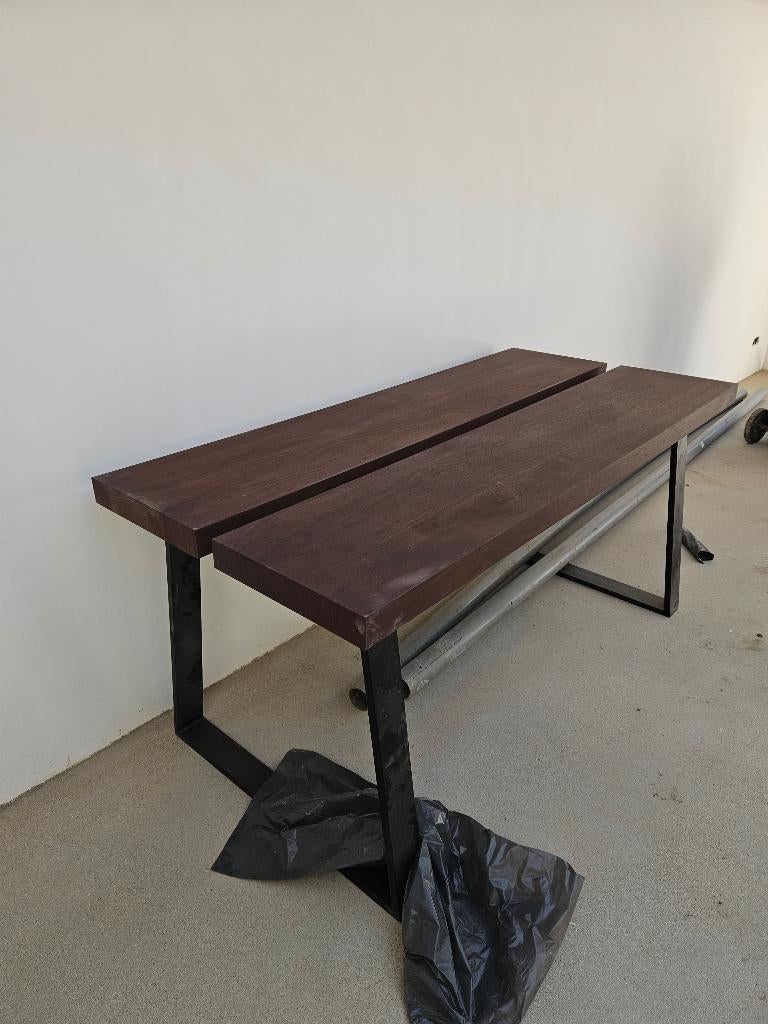 Nette tafels, Huis en Inrichting, Tafels | Eettafels, Ophalen, 50 tot 100 cm, Zo goed als nieuw, 150 tot 200 cm