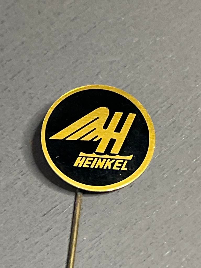 Vintage Heinkel Speldje - Zeldzaam Verzamelobject, Gebruikt, Ophalen of Verzenden, Speldje of Pin, Nvt