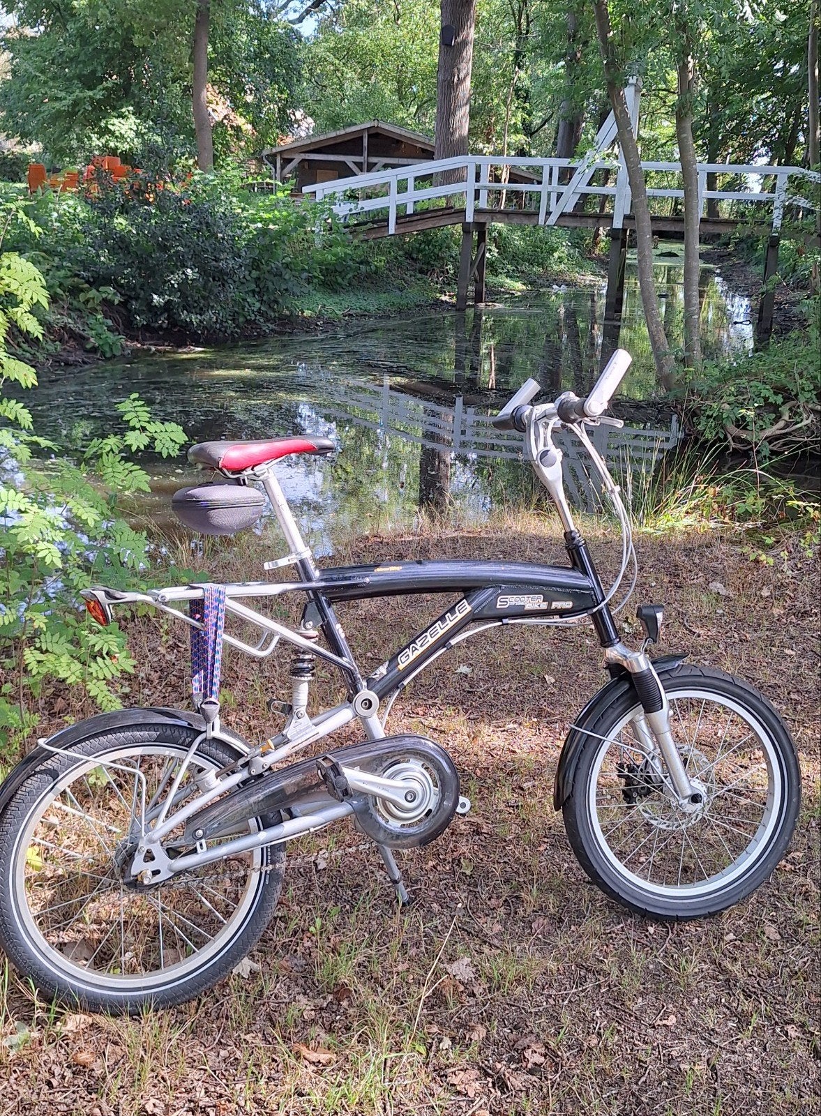 mooie gazelle collector item scooter  bike pro., 20 inch of meer, Versnellingen, Ophalen of Verzenden, Zo goed als nieuw