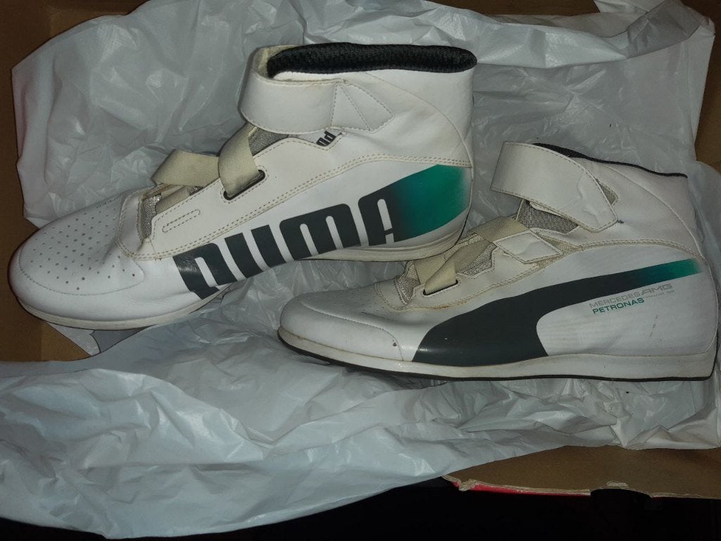 Puma Mercedes F1 Lewis Hamilton schoenen maat 44, Verzenden, Zo goed als nieuw, Formule 1