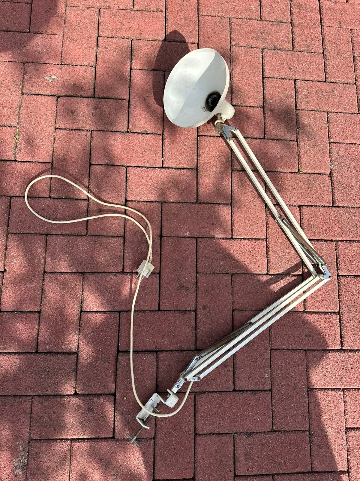 Vintage Hala Zeist Schaarlamp Bureau  Jaren 60 Industrieel, Verzenden, Gebruikt