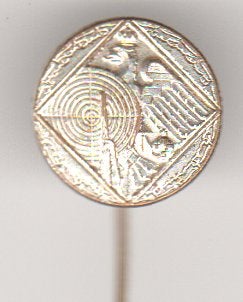 Vintage jacht speld adelaar-schietschijf. zilver, Verzenden, Zo goed als nieuw