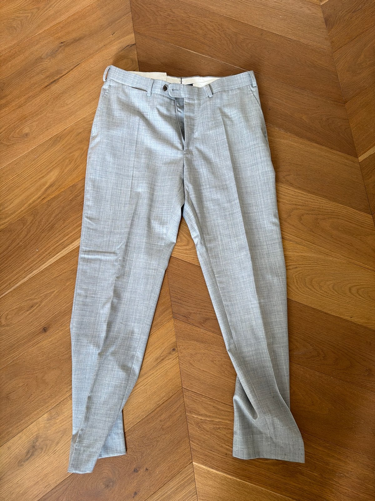 Suitsupply Brescia Pakbroek Grijs Maat 50 Wol Super 120's, Ophalen of Verzenden, Nieuw, Maat 48/50 (M), Grijs