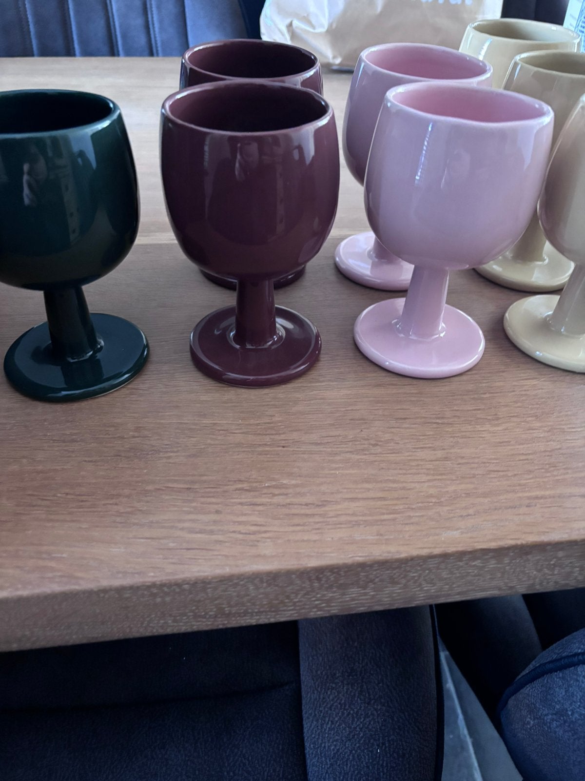 Decoratieve bekers/glazen, Ophalen, Overige materialen, Rond, Zo goed als nieuw